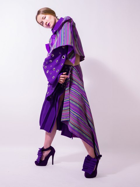 SPÓDNICA Z BLUZĄ BLOW JAZZ