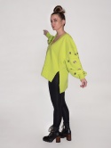 BLUZA Z OCZKAMI LIMONKA