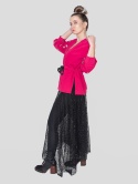 BLUZA Z TUNELEM PINK