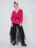 BLUZA Z TUNELEM PINK