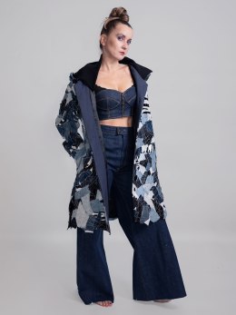 PŁASZCZ JEANS