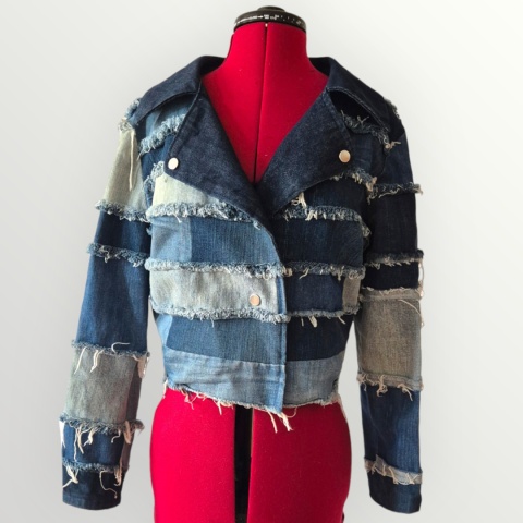 KURTKA JEANSOWA ART